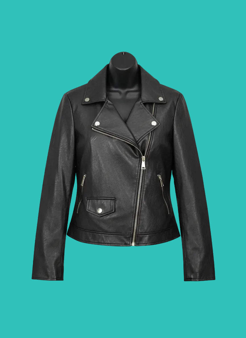 Faux Leather Jacket