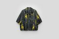 Black Gold/White/Green Splash Jacket