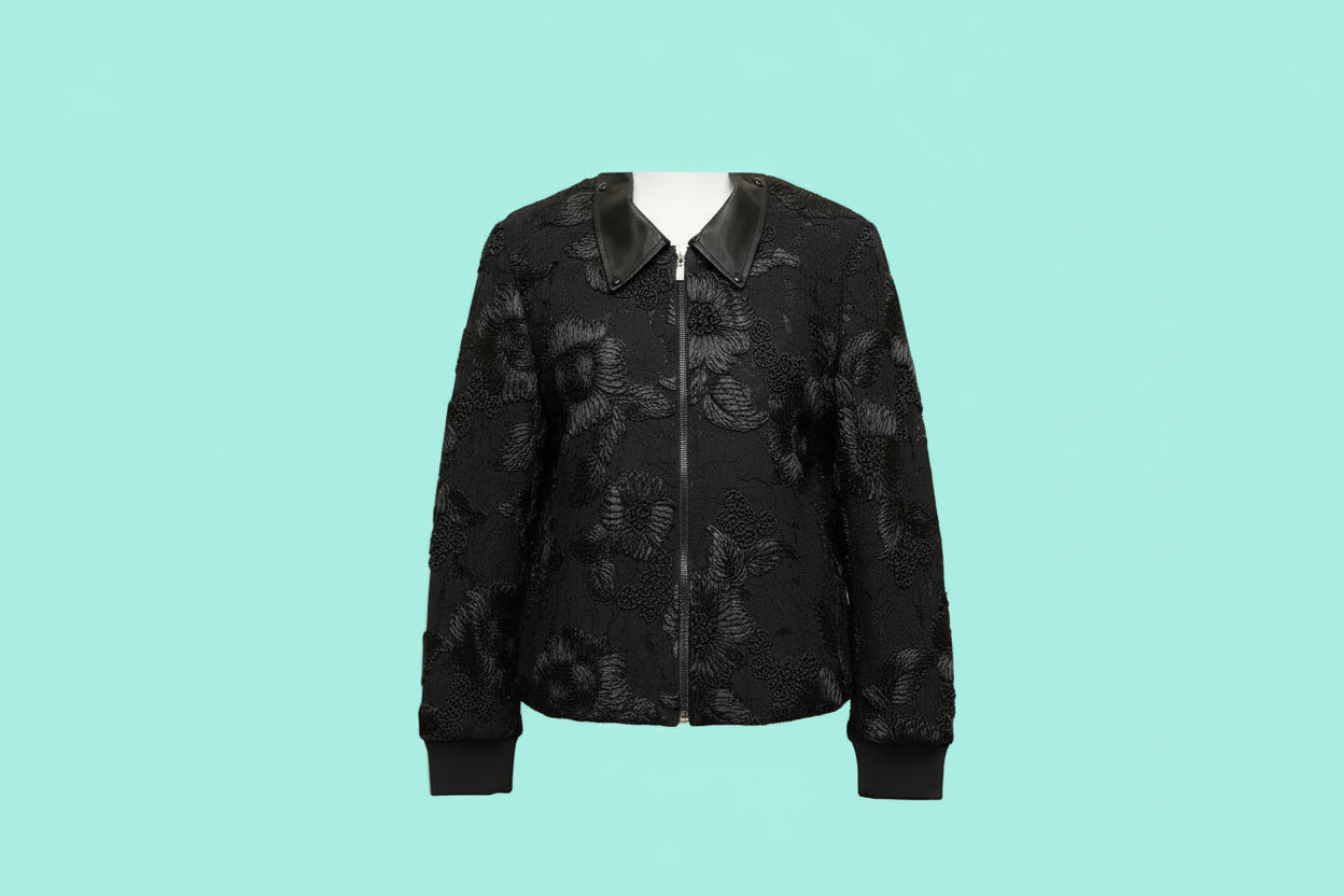 Collared Laced Jacket