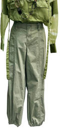 Parachute Pant with Camouflage Patched Pockets